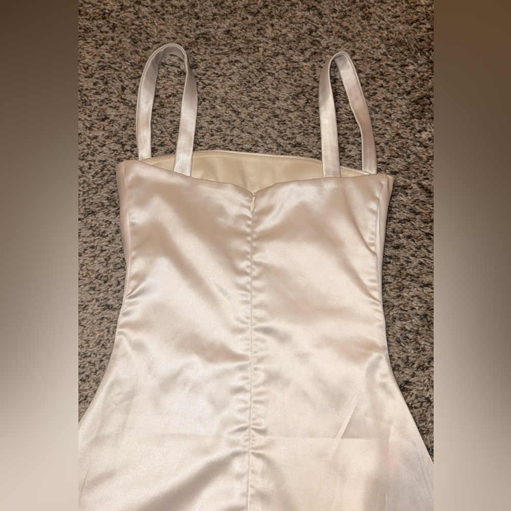 Just A Girl Mini Dress Pearl (White Fox) - Picture 7 of 9